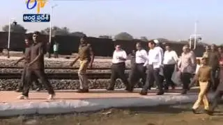 South Central Railway GM Ravindra Gupta Inspects Several Stations In AP