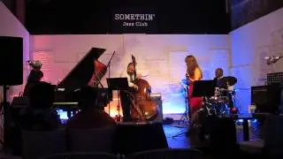 Takana Miyamoto and Satsuki Iida at Something Jazz Club in NYC, October 2013