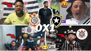 REAÇÕES CORINTHIANAS E TRISTEZA TOTAL- CORINTHIANS 0X1 BOTAFOGO- SÉRIE B LOGO ALÍ- VAMOS RIR KKKK