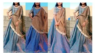 Elegant Ethnic Look | Lehenga Saree Fusion Outfit | Traditional Fashion 2026