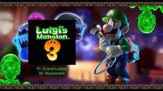 Luigi's Mansion 3 Music - 1F: Grand Lobby, B1: Basement