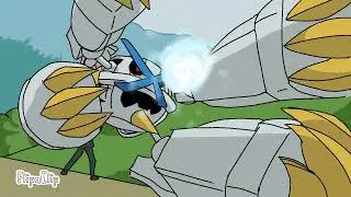 Ash vs Steven  flipaclip animation