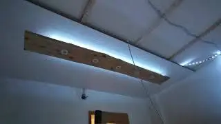 Holzlampe LED Vintage Wood