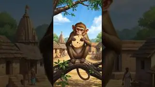 &ldquo;दादी और बंदर&rdquo; #cartoon #ai #animatry #monkeycartoon #moralstories #monkeycartoonchara #trandigreell