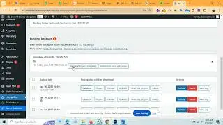 How to upload backup files and database from updraft plugin