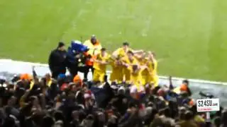 Shaun Miller scores the last minute winner at Fulham