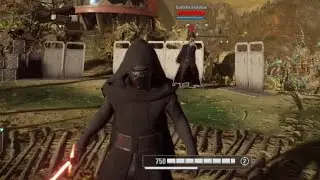 SW BF2: Kylo Ren vs Anakin Skywalker | Hero Showdown 