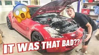 I CAN'T BELIEVE this didn't BREAK on my 350z!!