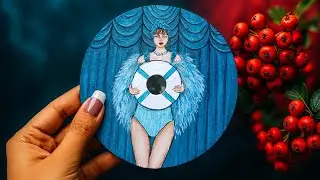 Taylor Swift &ldquo;The Fate of Ophelia&rdquo; Inspired Art &mdash; CD Painting in Nature Upcycled