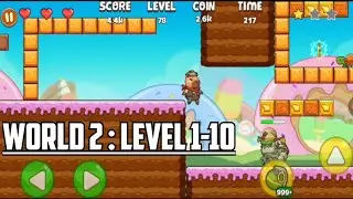 Super Capybara Adventure World 2 Level 1-10 | Super Capybara Adventure World 2