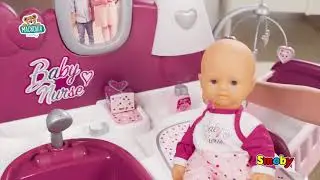 Domček pre b&aacute;biku Violette Baby Nurse Large Doll's Play Center Smoby
