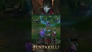 🍄S44【PentaKILL/Master/KR】ADC Jhin【SN:바 요#롱 롱】【Patch14.20】#leagueoflegends #shorts