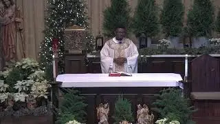 12/29/25 Monday 7:30am Mass & Divine Mercy Chaplet