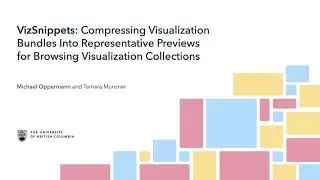 VizSnippets Supplemental Video