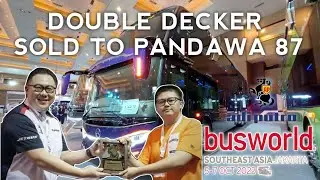 REVIEW SAMPAI ABIS ‼️ KEISTIMEWAAN DOUBLE DECKER MILIK PO PANDAWA 87 DI PAMERAN BUSWORLD 2022
