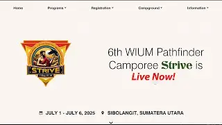 🔴 LIVE! | WIUM Pathfinder Camporee Strive - Malam Budaya (Hari Ke-3)