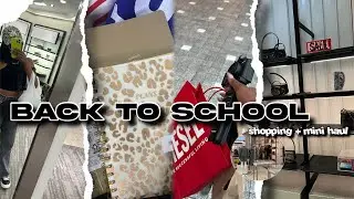 COME BTS SHOPPING WITH ME + mini haul | senior edition !!