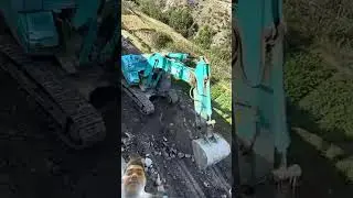 excavator kobelco #channel #viralshort #excavator
