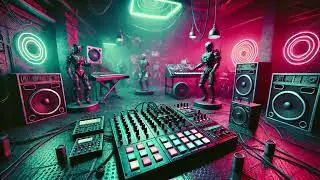 Electroclash Melody | @AnyonicRhythmons | #music #distortedbeat #drums #retro #punk