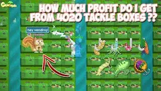 HOW MUCH PROFIT DO I GET FROM 4020 TACKLE BOX?? ft. @Sabaei, Pcats | Growtopia