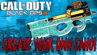 Black Ops 3 'Paint Shop' - 'Create Your Own Gun'! (BO3 Gun/Weapon Camos & Gun Creator)