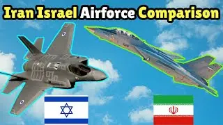 Iran vs Israel Airforce Comparison 2025 | Battle for Air Supremacy.