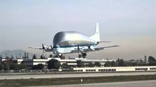 NASA Boeing/Aero Spaceline 377-SG Super Guppy N941NA LGB Landing 30 RARE!!