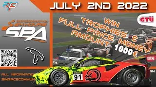 [rFactor 2] Simracecommunity.eu | 24h Spa Francorchamps | #91 Your Black Hawk Here Racing | Part 3