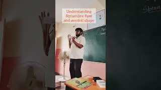 Classroom experiments-Understanding streamline flow and aerofoil shape