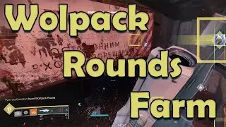 Fastest way to get wolfpack rounds. Easy Gjallarhorn Farm #Shorts