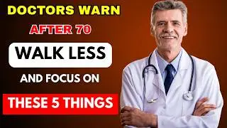 SENIORS: Why Walking Too Much After 70 Can Speed Aging & What to Do Next | Senior Health Tips