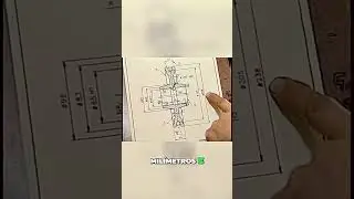 Descubra as Dimens&otilde;es da Polia Desenho T&eacute;cnico e Medidas #medidas #desenhotecnico #mecanica #antigos