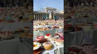 Attending SF&rsquo;s Cake Picnic with 1,300+ Cakes 🍰🤯 #cake #sanfrancisco #foodie