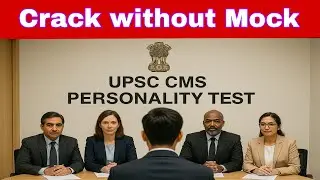 🎯 &ldquo;Crack CMS 2025 Interview with Pure Mindset | No Mock, No Coaching Needed!&rdquo;