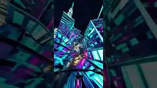 City night ride #ai #shortvideo #shortsfeed