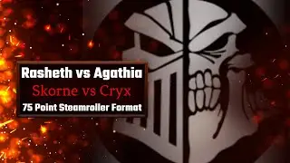 Rasheth vs Agathia - Skorne vs Cryx - Warmachine Battle Report