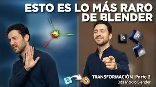 ¿Por qué Blender hace ESTO con las transformaciones? | 3dsMax to Blender - Parte 2