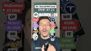 95+ Общая команда NFL в Madden 26 👀😱