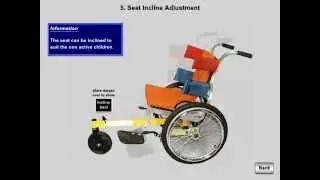 Wheelchairs for kids model 09