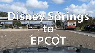 [4K] Driving from Disney Springs to EPCOT (US)