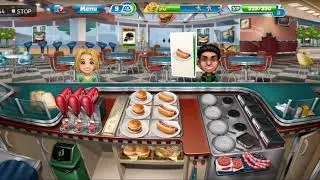 Unlocking All Upgrades in Cooking Fever Level 6 Fast Food Court