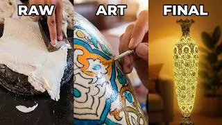 Camel Skin Lamps Multan | Camel Skin Lamp Making Progress | HDC Multan 