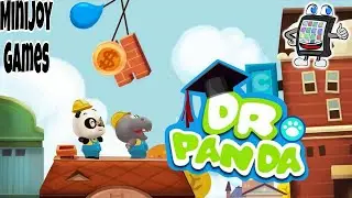 Dr  Panda 🏗️  Building House 🏠  Fun Kids Game  MiniJoy Games