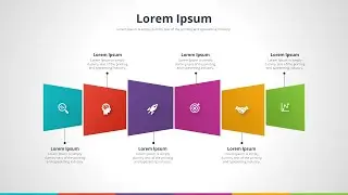 How to Create 6 Step Process Infographic in PowerPoint