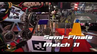 FRC Team 316 Robot POV - Robinsville Semi Finals Match 11