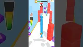 ( World Record ) Long Neck Run ! #longneckrun #newgame #shorts
