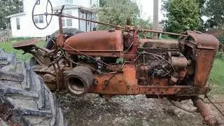 Wartime Farmall H comes to the Grumpy Farmstead!.