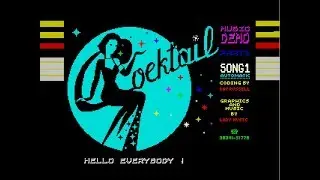 Sinclair ZX Spectrum 128K - Music DEMO - Cocktail 1 - 28.12.1994