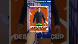 Карта Fortnite Deathrun! #fortnitedeathrun #fortnitemap #shorts