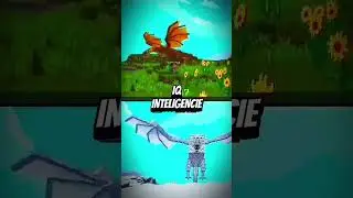Fire Dragon vs Ice Dragon (Minecraft Fantasy) #minecraft #gaming #foryou #fypシ #fy #battle #edit